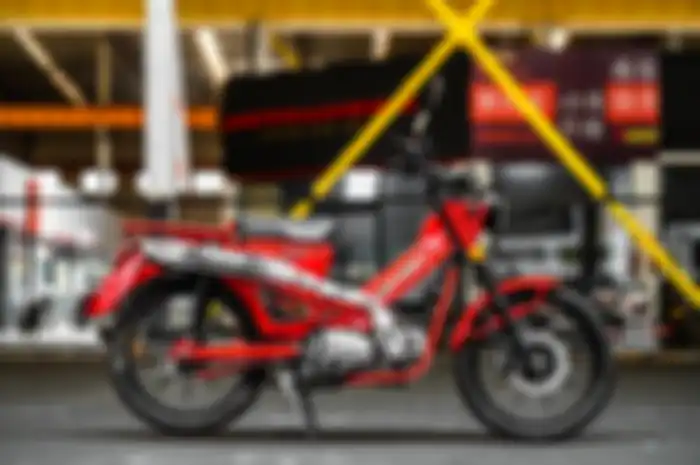 Ada kloningan motor bebek trail Honda CT125 buatan Cina!