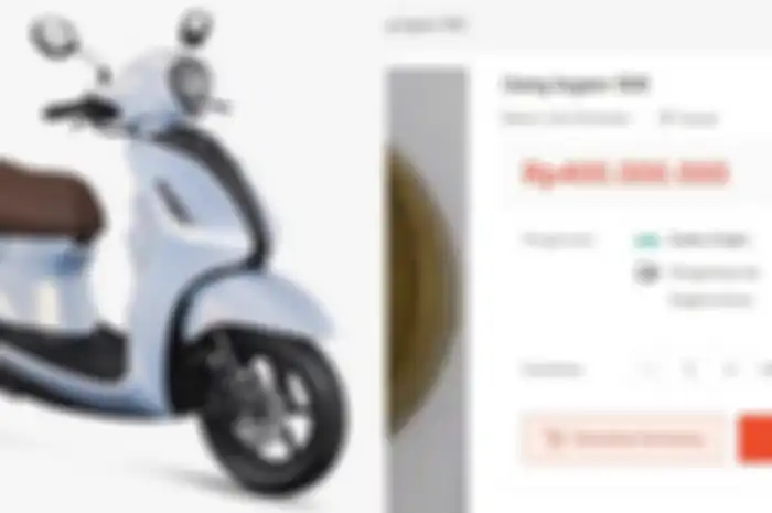 Uang koin Rp 500 jika laku terjual bisa setara 14 unit motor baru Yamaha Grand Filano.