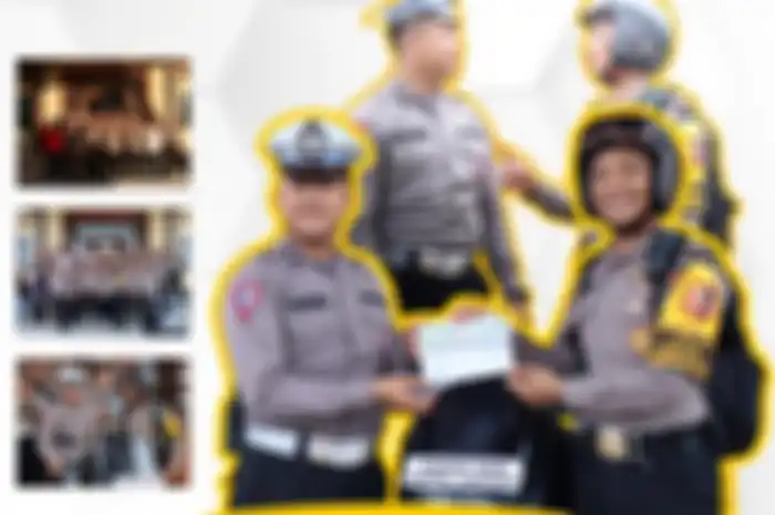 Bripda Novandro dapat motor baru karena aksi heroiknya