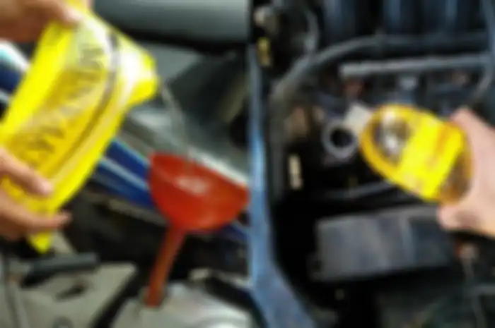 Minyak goreng banyak dipakai untuk mesin motor dan mobil