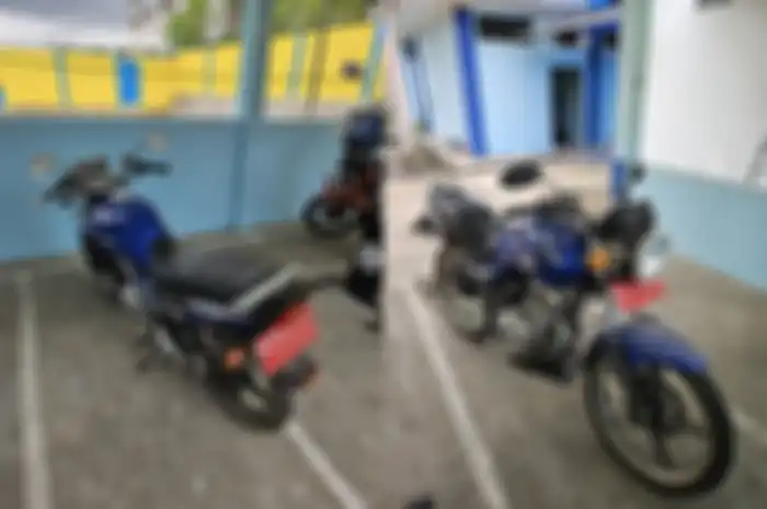 Suzuki Thunder, motor murah yang dilelang dengan harga mulai Rp 3 juta.
