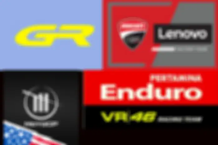 Deretan skuat MotoGP yang sudah punya jawal launching pasukan musim 2024, Gresini Racing, Ducati Lenovo Team, Pertamina Enduro VR46 Racing Team dan Trackhouse MotoGP Team