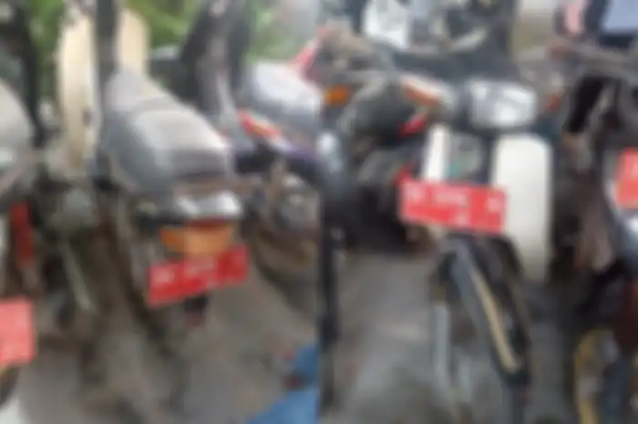 Honda Astrea jadi motor murah dilelang Rp 700 ribuan di Denpasar.