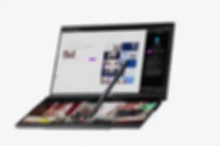 ASUS memperkenalkan laptop 2 layar dengan panel oled berukuran 14 inch, Zenbook Duo