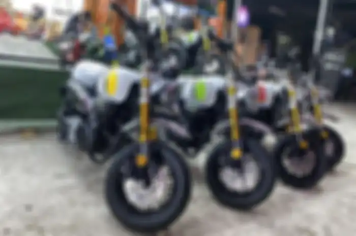 Motor murah mirip Honda Monkey cocok untuk modifikasi harga Rp 17 juta