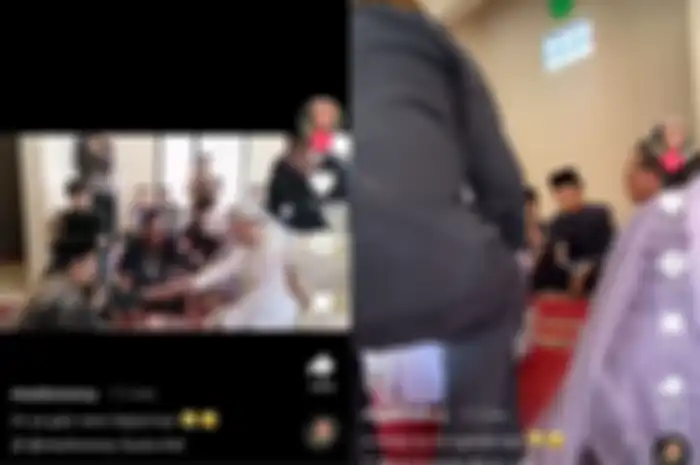 celana seorang pria sobek saat momen akad nikah bikin tamu undangan ngakak