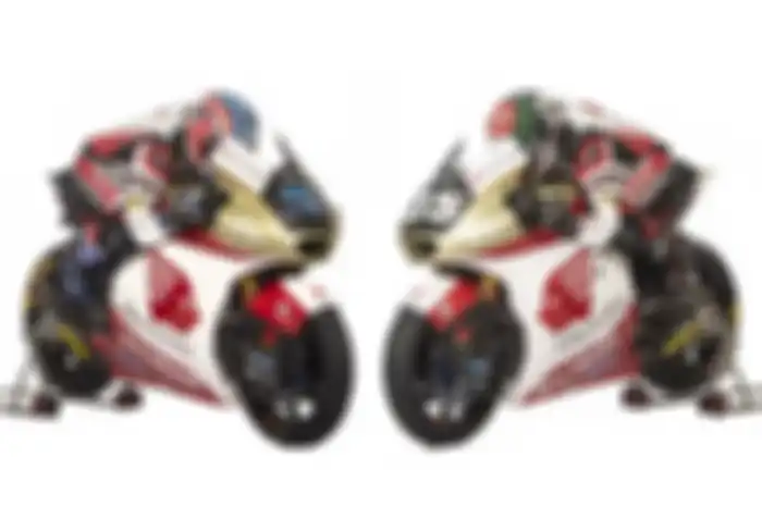 Pembalap Moto2 Honda Team Asia disponsori oleh helm Arai