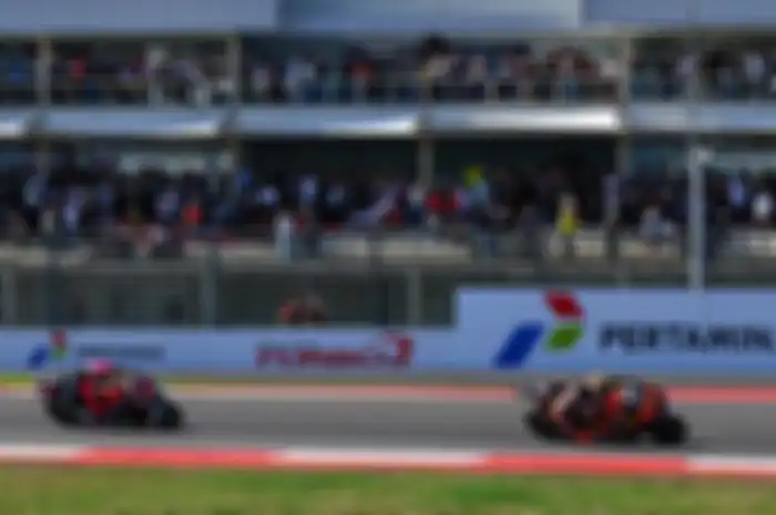 Ilustrasi Sirkuit Mandalika untuk MotoGP 2024.