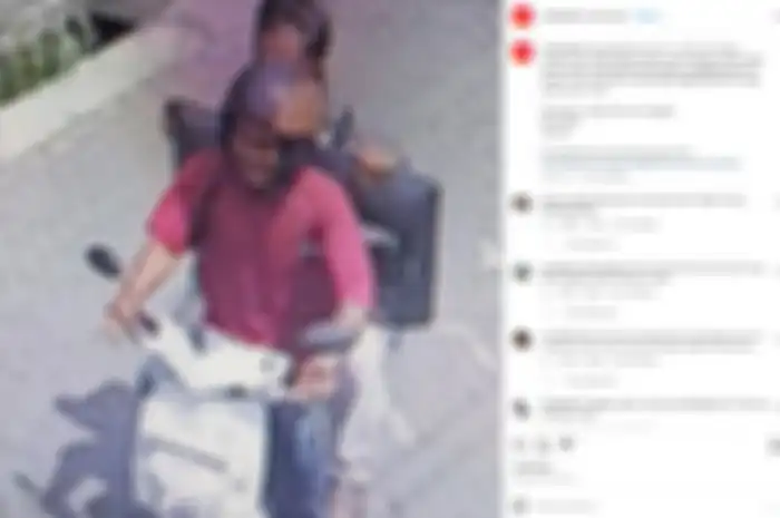 Aksi maling di Semarang terekam CCTV