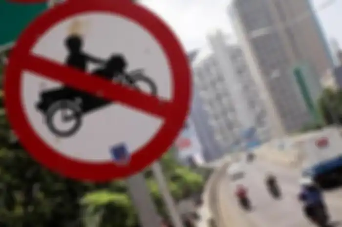 Jarang yang tahu ada jalan dimana motor dilarang lewat di Jakarta