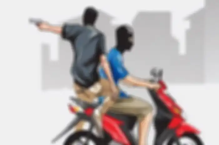 ILUSTRASI. Ketua RT jadi korban penembakan maling motor di Cilincing.