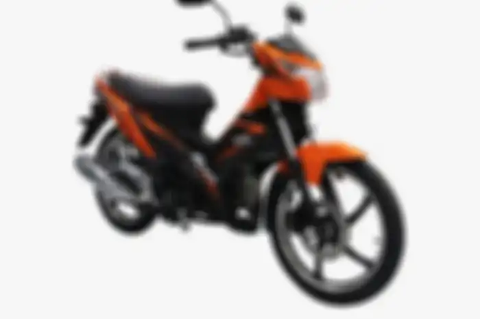 Motor bebek tapi mirip Suzuki Satria F150.