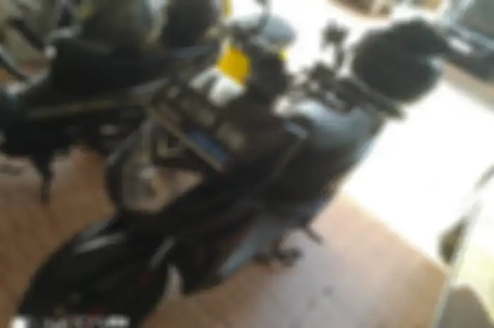 Modifikasi motor listrik Volta 401 pakai setang BeAT Street