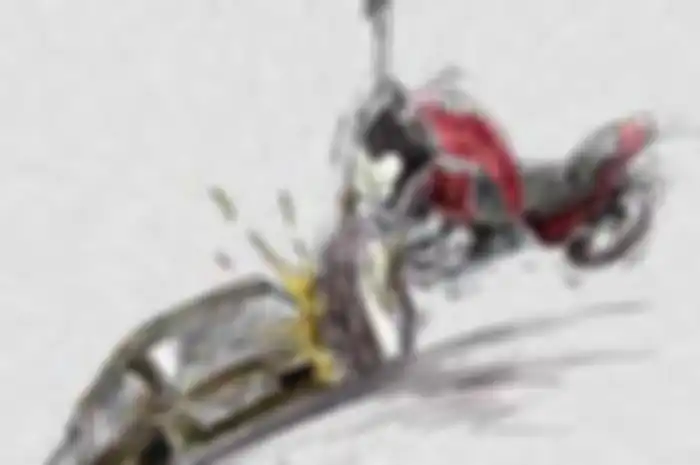 Ilustrasi kecelakaan. Pemotor Honda Vario hantam Toyota Innova berujung tewas di Surabaya.