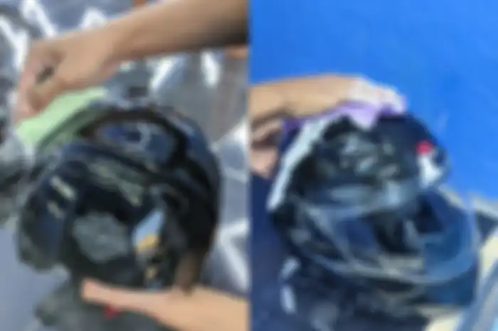 Hydrophobic menawarkan bisnis cuci dan salon helm.