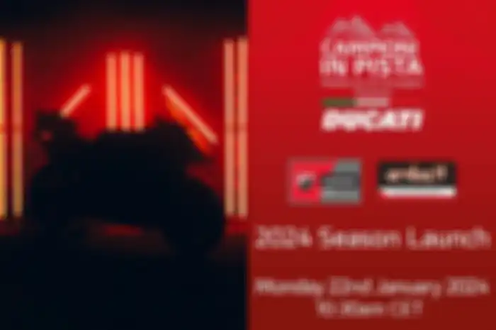 Live streaming launching tim Ducati Lenovo Team MotoGP 2024.