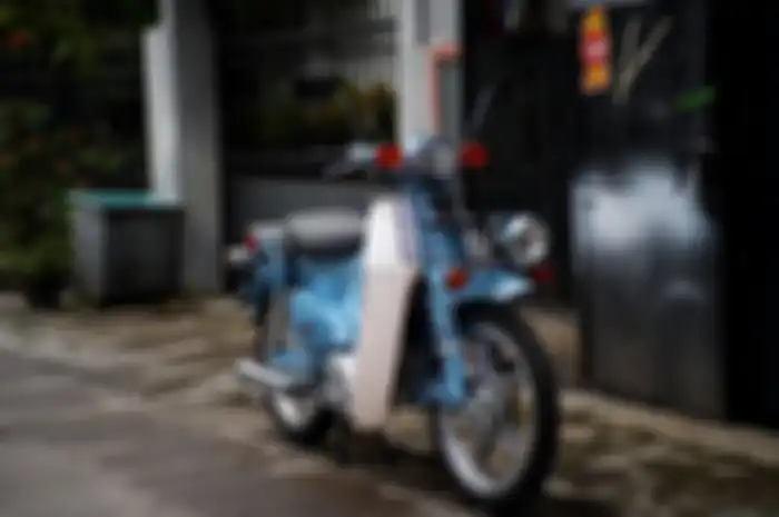 Modifikasi motor Honda Astrea Star jadi Super Cub Jepang.