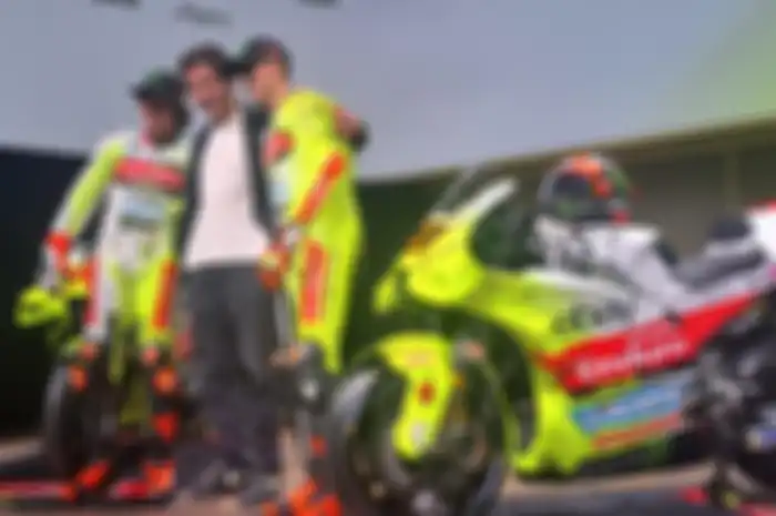 Pertamina Enduro VR46 Racing Team resmi melakukan presentasi dan peluncuran livery terbaru di Italia (24/1). 