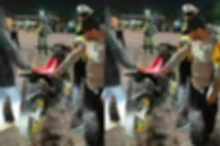 Foto ilustrasi penggunaan knalpot brong, Polda NTB sedang menyiapkan alat pengukur kebisingan.