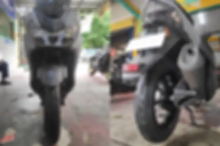 Ban Kingland Jaguar RTX-5 dipasang di Yamaha LEXi LX 155
