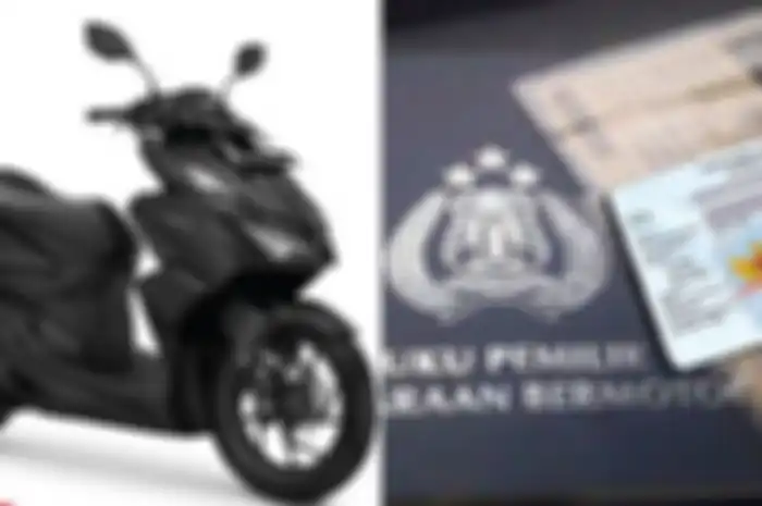 Foto ilustrasi. Bayar pajak motor Honda Vario 160 atau perpanjang STNK begini caranya.