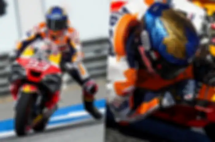 Replika helm Shoei Marc Marquez di MotoGP Thailand 2023 akan dijual