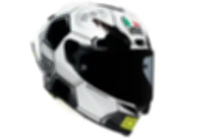 Helm AGV Pista GP RR edisi Rossi Catalunya 2008
