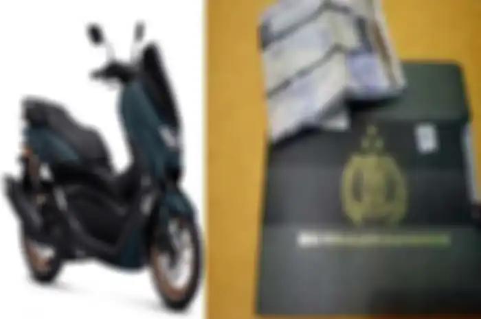 Foto ilustrasi Yamaha NMAX (kiri), STNK dan BPKB sebagai syarat bayar pajak motor dan perpanjang STNK (kanan).