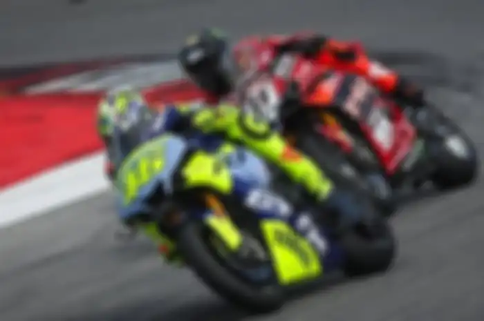Valentino Rossi ternyata masih gacor buat bawa motor Superbike