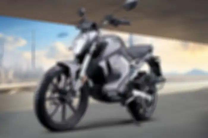 Motor listrik murah ini mirip Yamaha Byson.