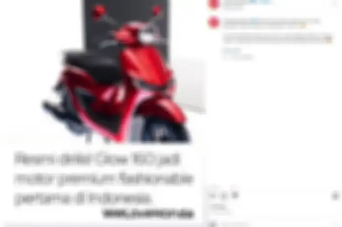 Admin akun Instagram resmi AHM WeLoveHonda salah tulis nama Honda Stylo 160.