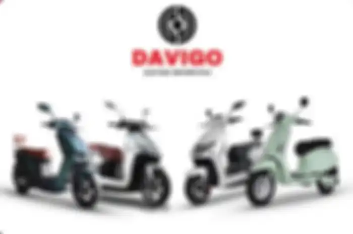 Motor listrik Davigo salah satu peserta IIMS 2024.