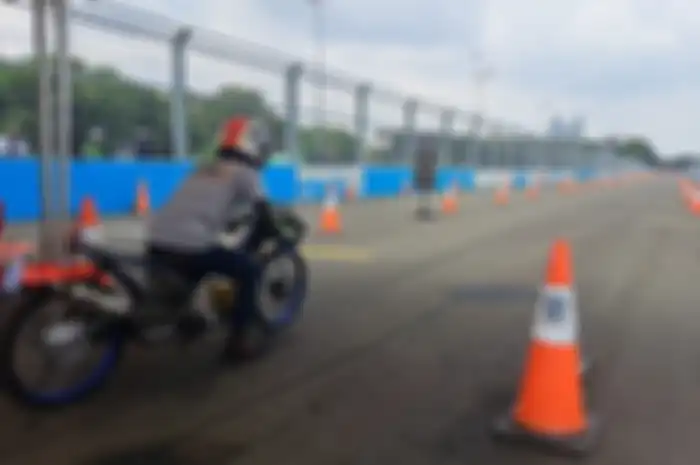 Sirkuit Formula E Jakarta akhirnya dipakai balap motor drag bike 