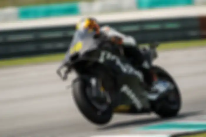 Logo Repsol Honda terlihat makin kecil di Honda RC213V