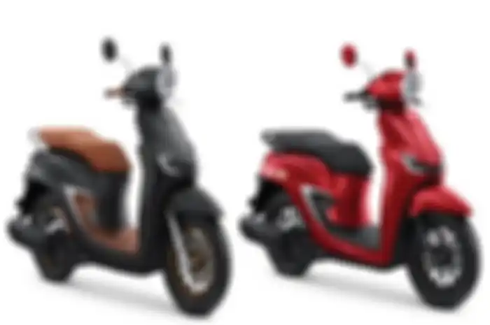 Foto ilustrasi Honda Stylo 160 ABS (kiri) dan CBS (kanan), motor murah dengan DP dan cicilan segini.