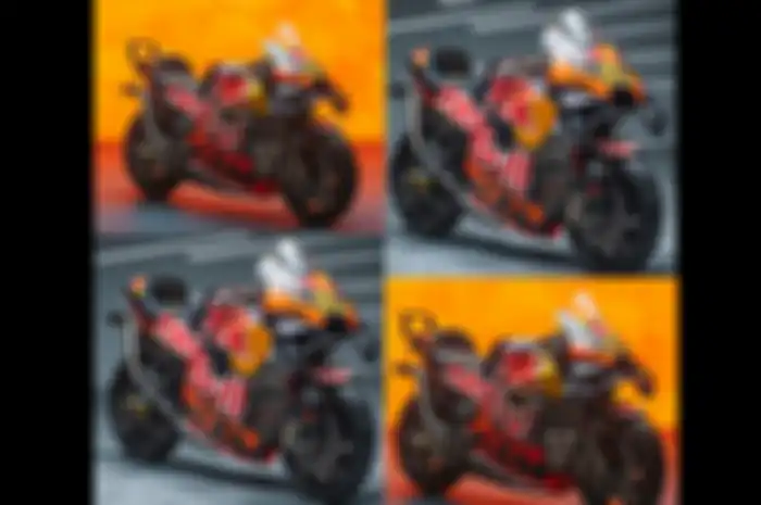 Livery dan pembalap Red Bull Factory Racing MotoGP 2024 sama seperti musim lalu, Motor MotoGP KTM RC16 musim ini lebih seram dari yang dipamerkan di saat launching