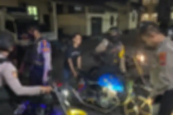 Foto ilustrasi. Razia knalpot brong di Solo berujung pada temuan anak muda yang membawa barang haram.