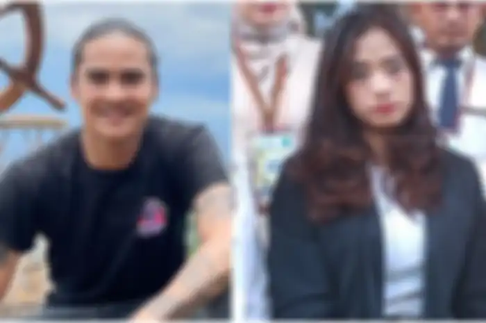 Renaga Tahier (kiri) digugat cerai istri, Della (kanan), usai selingkuh berkali-kali.