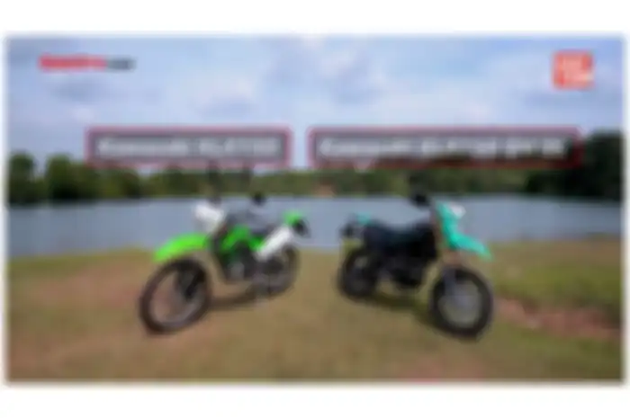 Tangkap layar video Youtube berjudul &ldquo;Terjawab Kenapa Kawasaki KLX Banyak Dipakai Harian&rdquo;