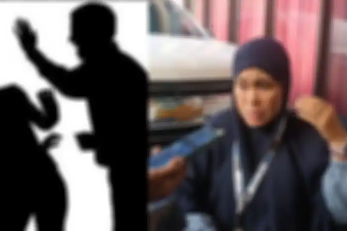 Vina (39), saksi mata kaburnya lima pembantu rumah tangga di Jalan Jatinegara Timur II, Rawa Bunga, Jatinegara, Jakarta Timur, Senin (12/2/2024). 