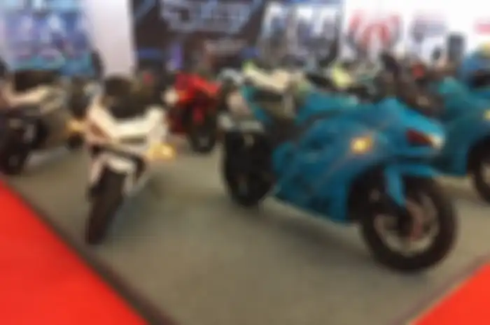 NUE Sporty menggunakan motor penggerak model hub-drive.