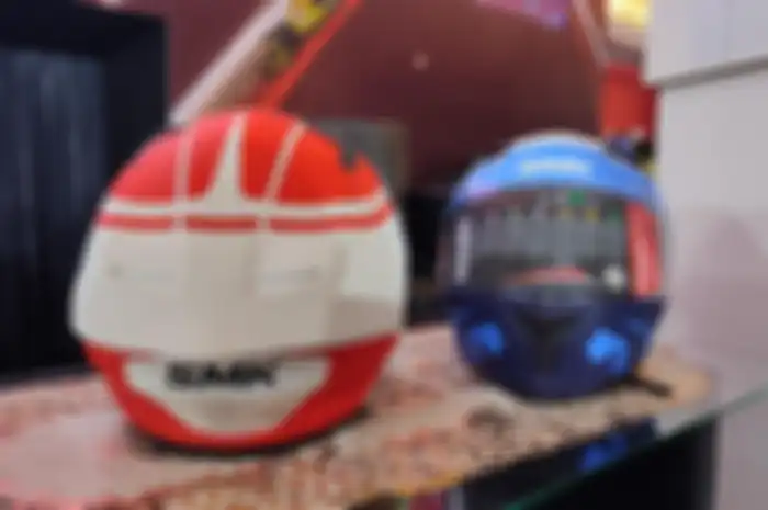 Helm motor murah terbaru dari SMK Helmet dirilis di IIMS 2024.