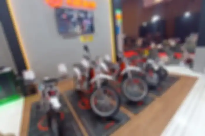 Keeway memamerkan lima motor trail TX Series yang diperkenalkan di IIMS 2024. 