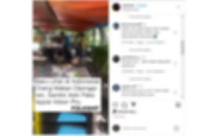 Aksi Pria Pakai Apple Vision Pro Sambil Makan Soto di Warung Viral