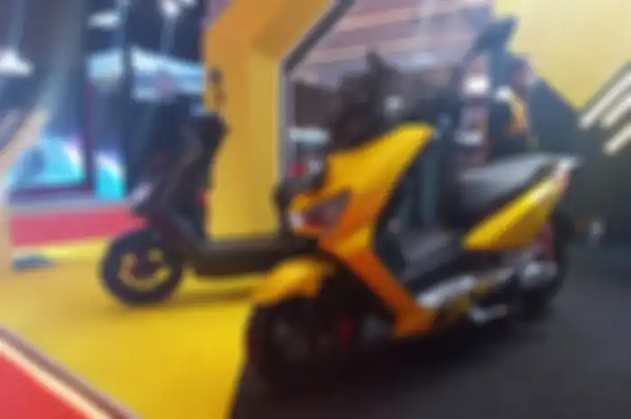 Motor listrik United E-Motor di IIMS 2024.