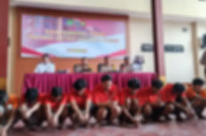 Tahanan yang melarikan diri berhasil diamankan. Mereka dihadirkan dalam jumpa pers di Polres Metro Jakarta Pusat, Kamis (22/2/2024).