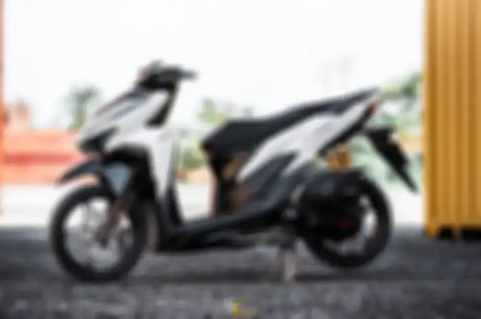 Modifikasi motor Honda Vario 150.