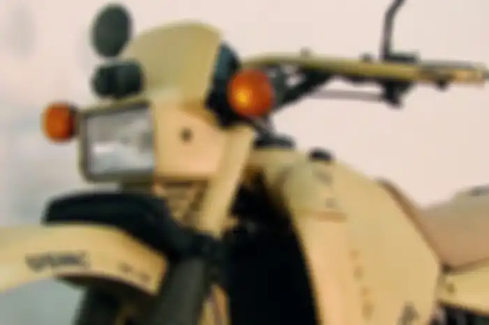 Kawasaki KLR 650 bermesin diesel, seliter bisa 40 km