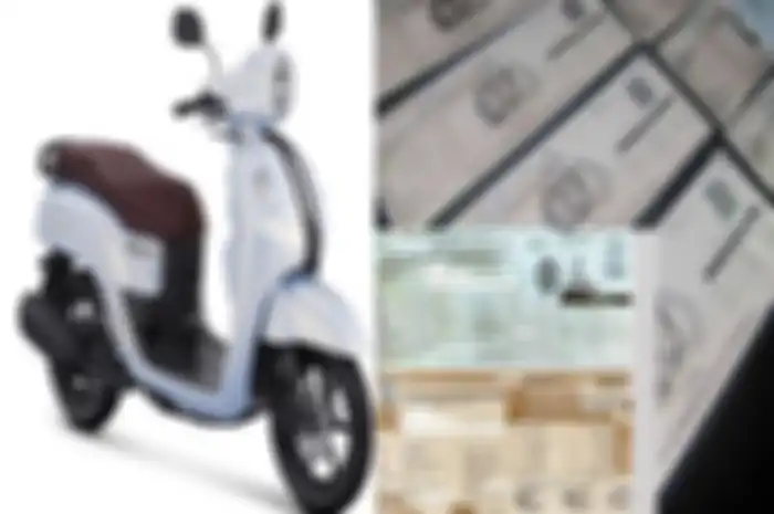 Foto ilusterasi perpanjang STNK dan pajak motor Yamaha Fazzio.
