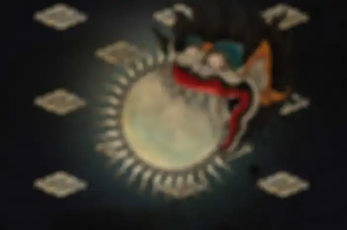 Ilustrasi khodam Kala Rau